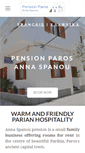 Mobile Screenshot of pensionparos.com